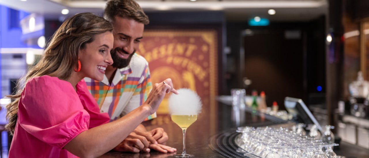 Enjoy a cocktail in the bar