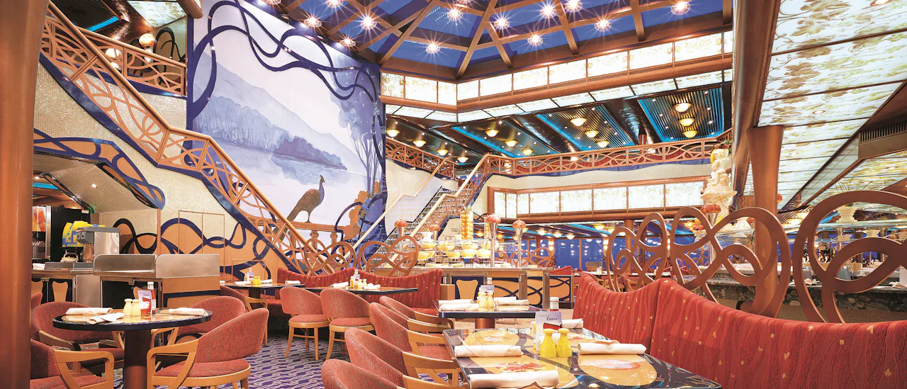 The buffet restaurant