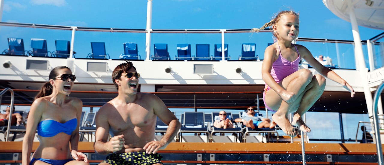 Family friendly pool