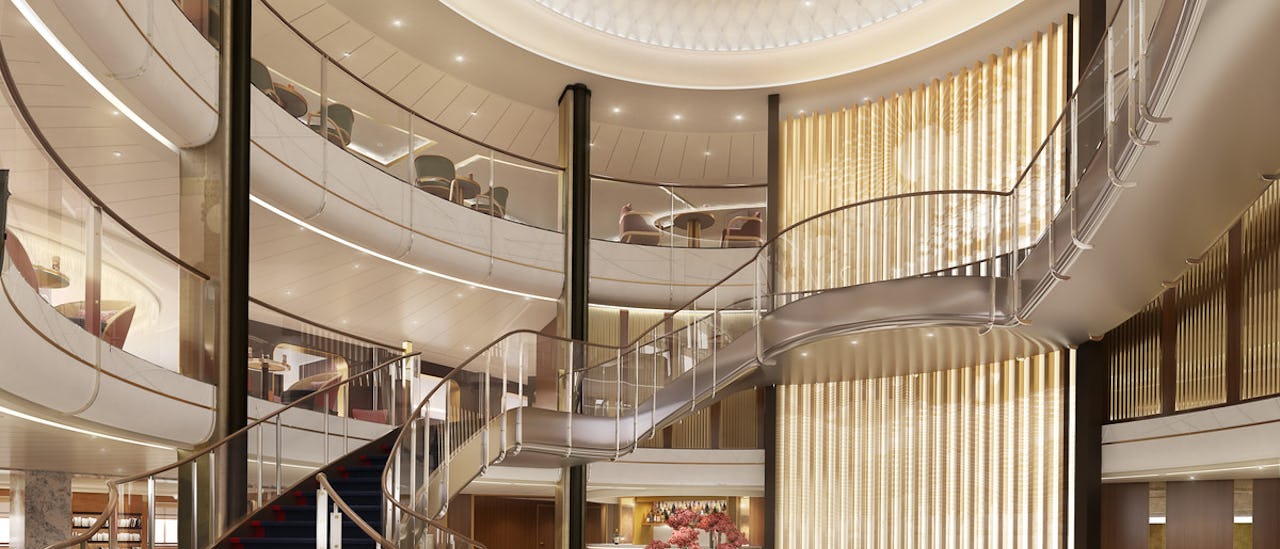 You will receive a majestic welcome as soon as you enter the Grand Lobby