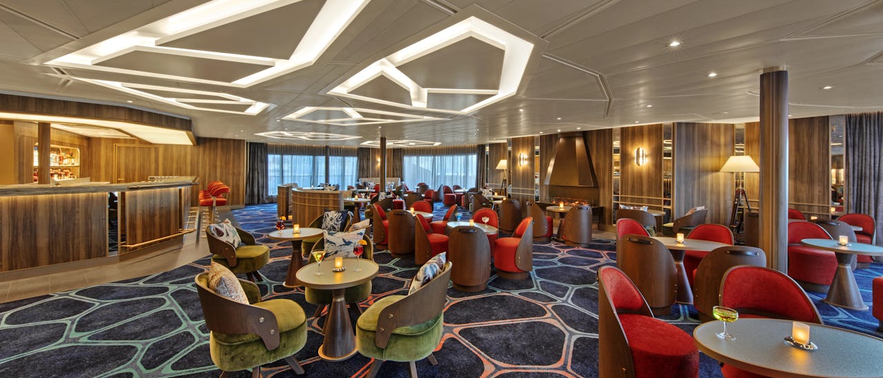 The Club is open for afternoon tea then transforms into a dance club in the evening