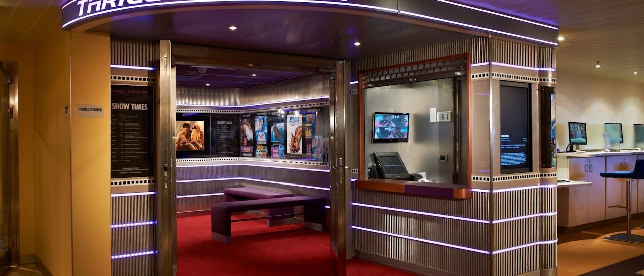 3D cinema Thrill theatre