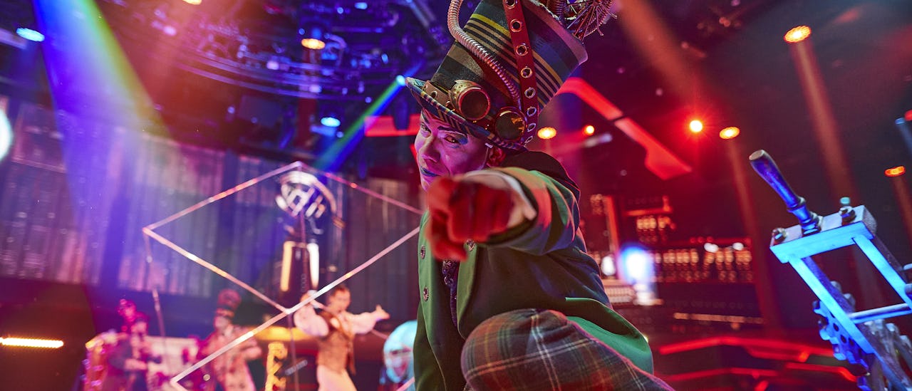 Carousel Productions at sea