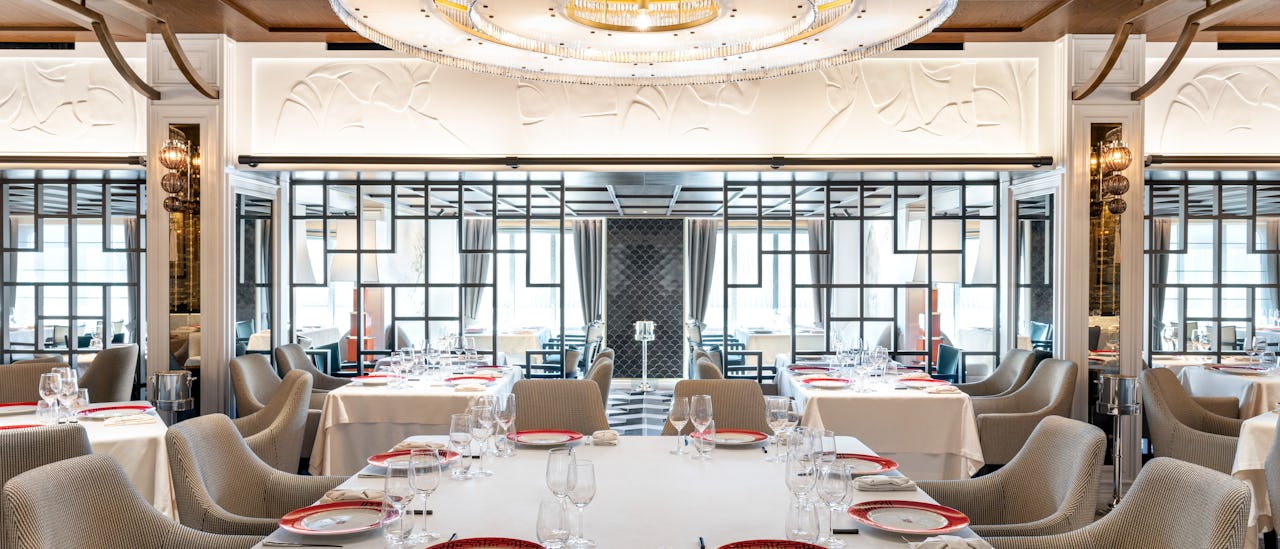 Pan-Asian dishes at Red Ginger restaurant