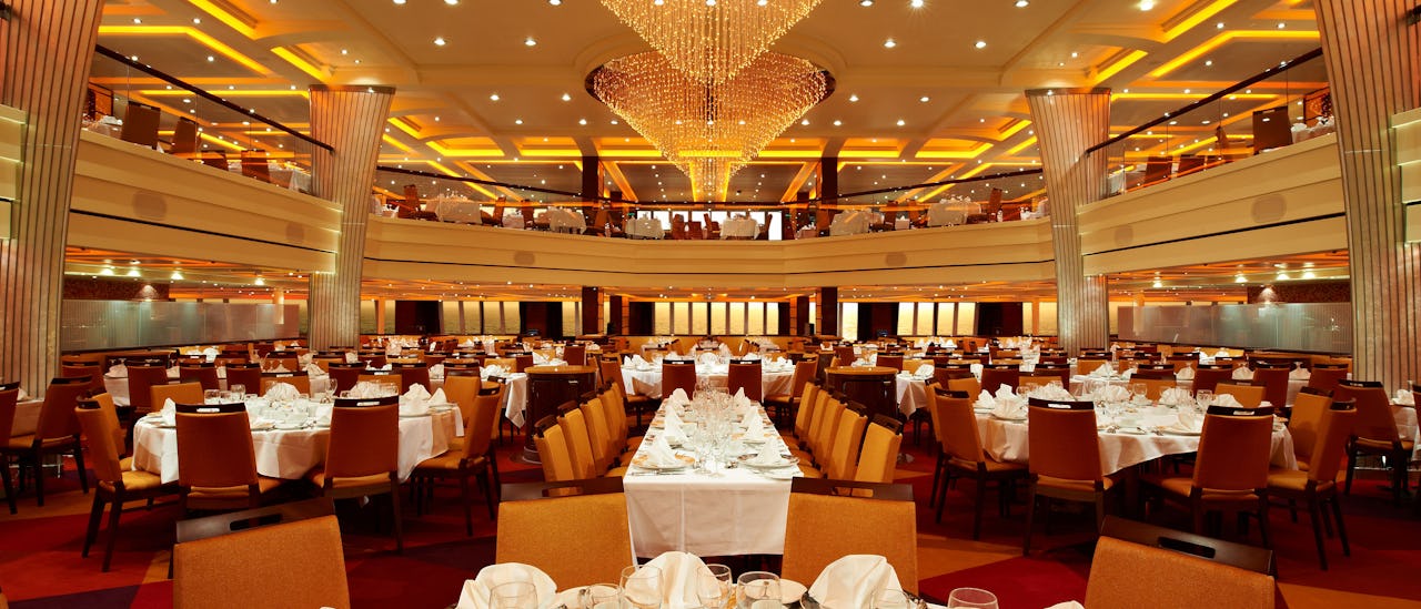 The main dining room