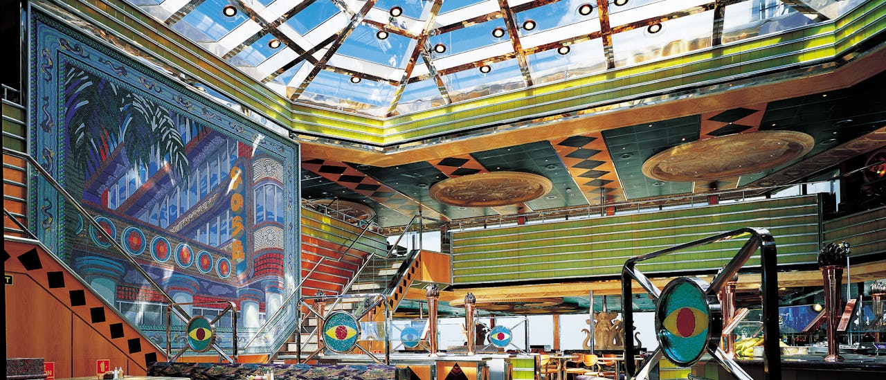 The buffet restaurant