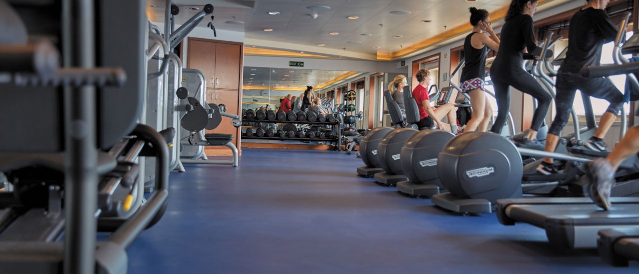 Exercise with ocean views