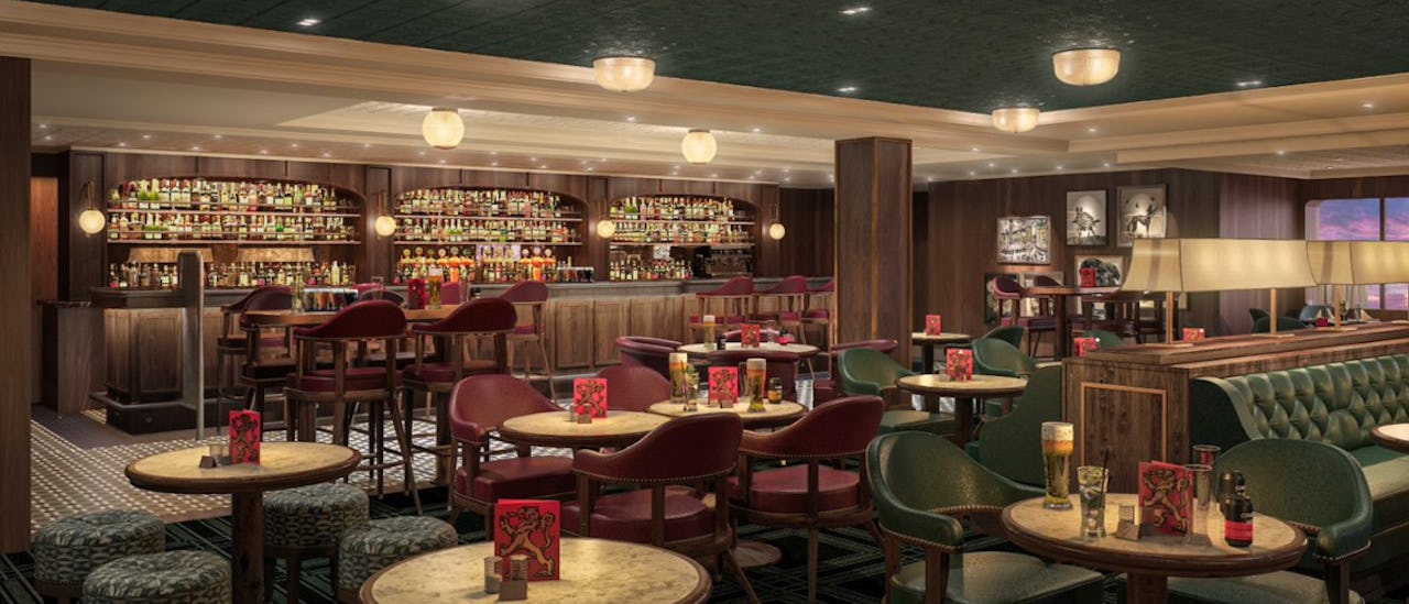 The Golden Lion Pub - a classic British pub