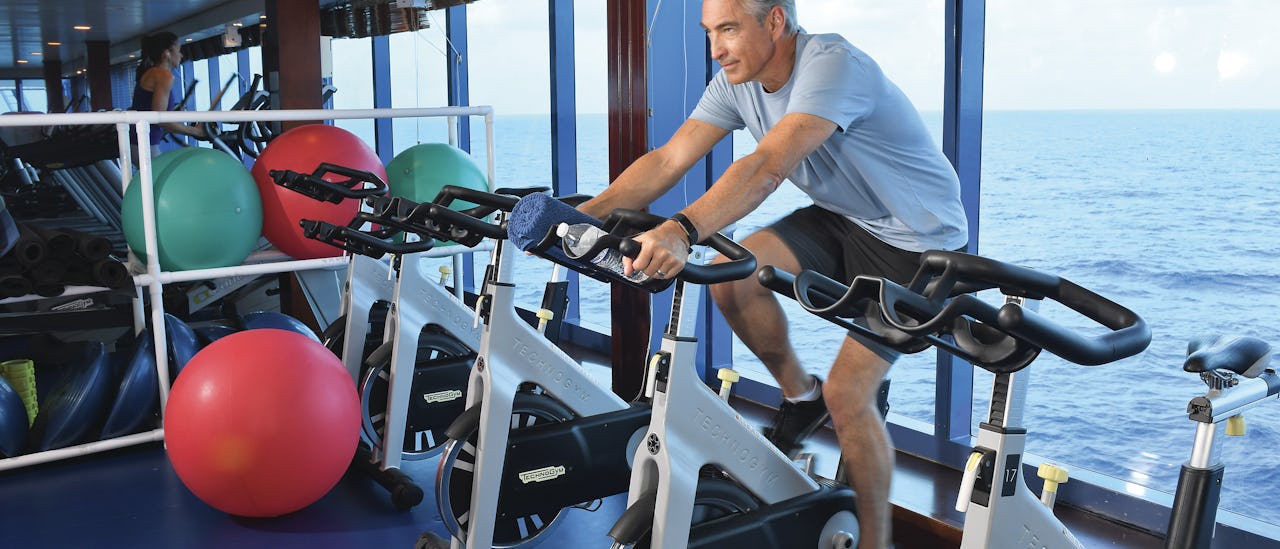 Exercise with sea view