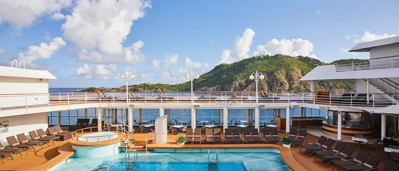 Pool deck