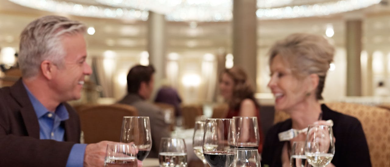 The main dining room