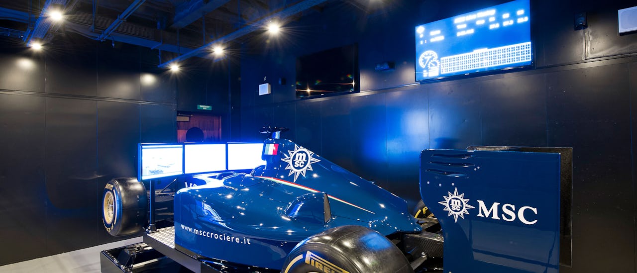 Get your adrenaline flowing in the formula-1 simulator
